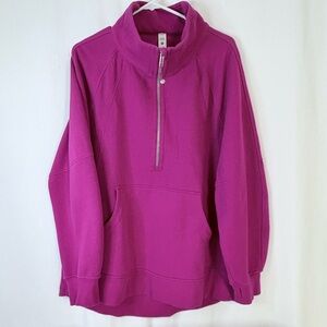 LULULEMON SCUBA Sweatshirt 1/4 zip sz Xl/Xxl